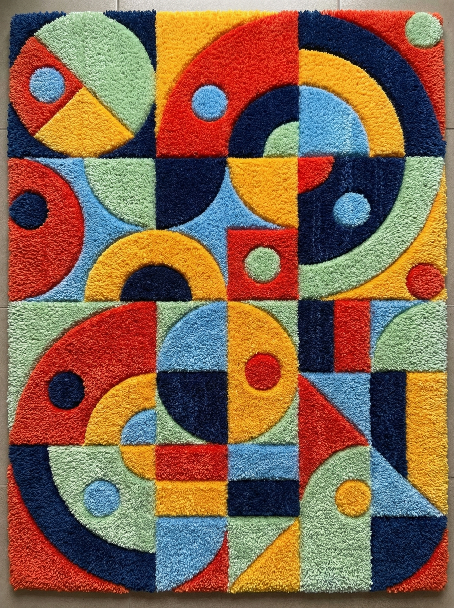 Abstract Rug