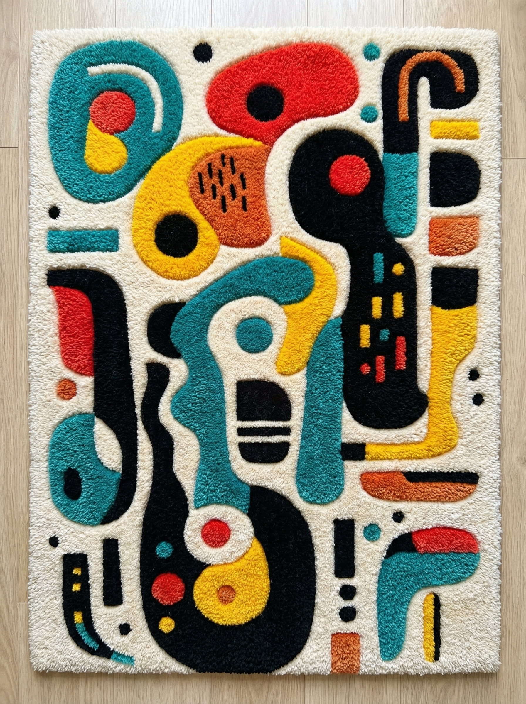 Abstract Rug