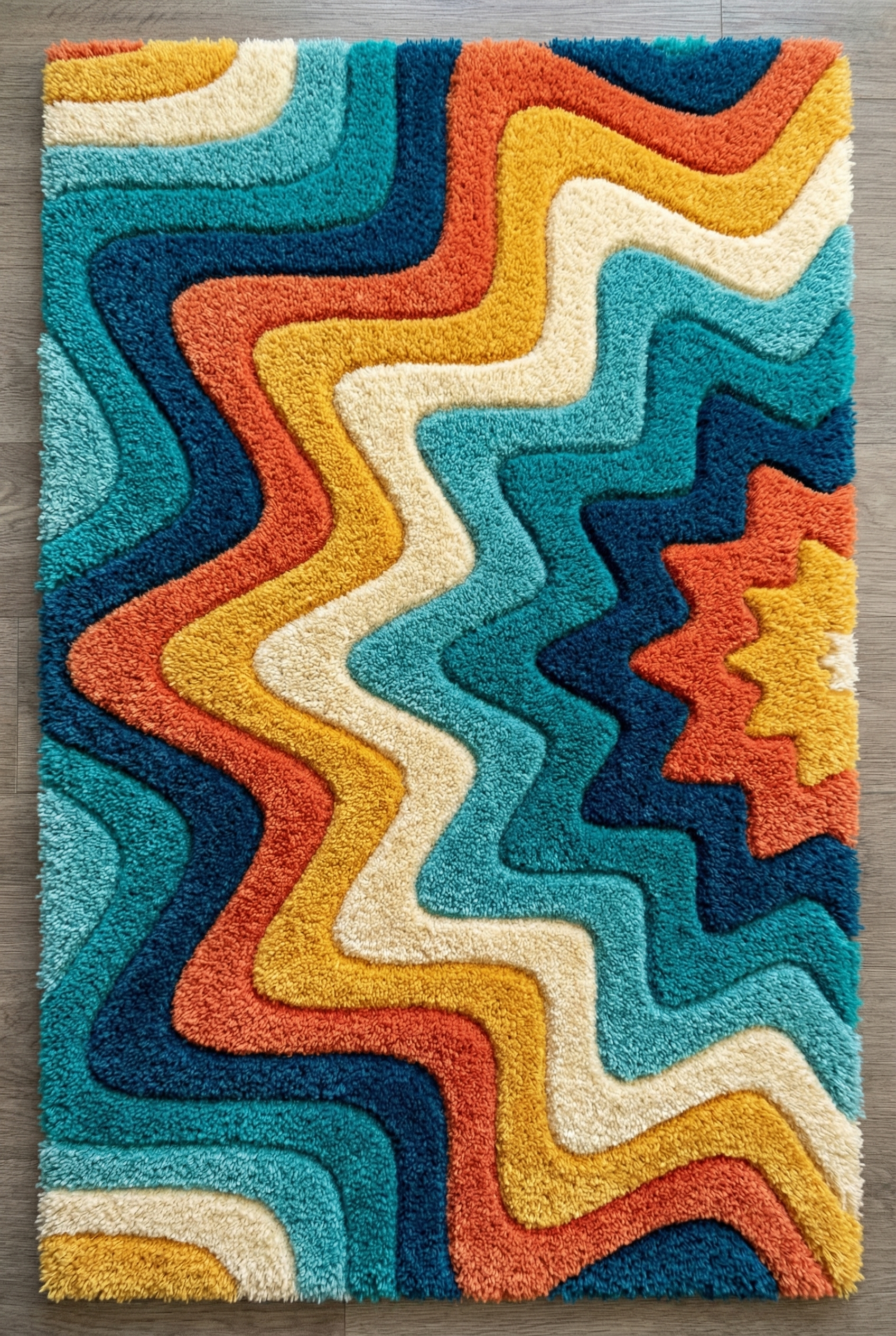 Abstract Rug